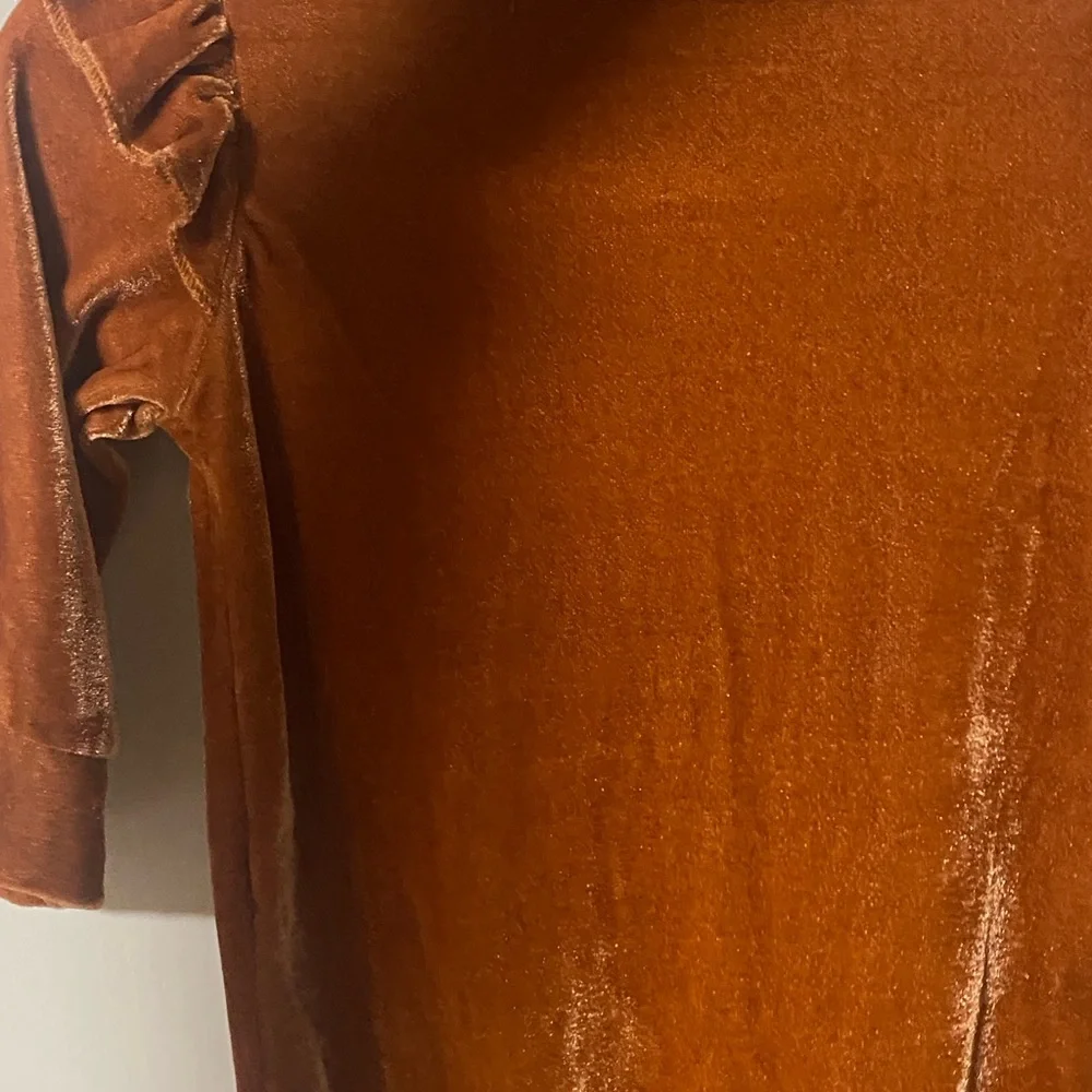 Rachel Zoe Crushed Velvet Onesie Sz 3/6 months